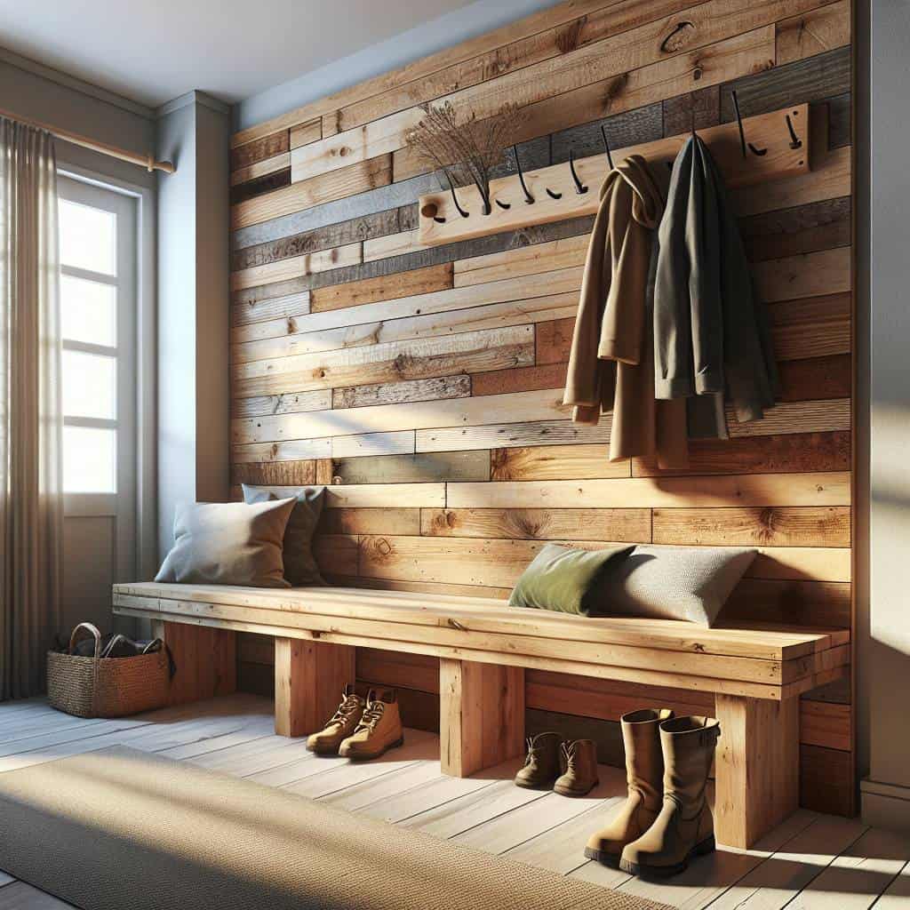 The Unlikely Odyssey of Turning a Pile of Wood Into a Stylish Mudroom Marvel