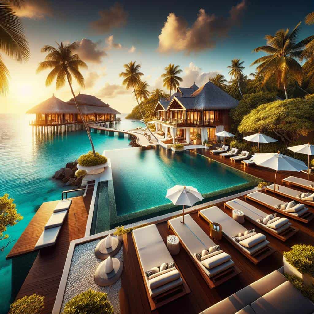 featured the worlds most exclusive and luxurious resorts