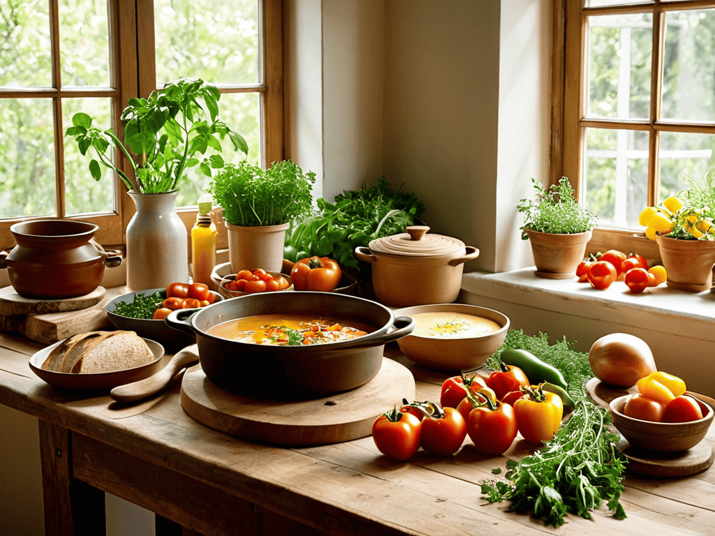 Savoring seasonal local cooking flavors