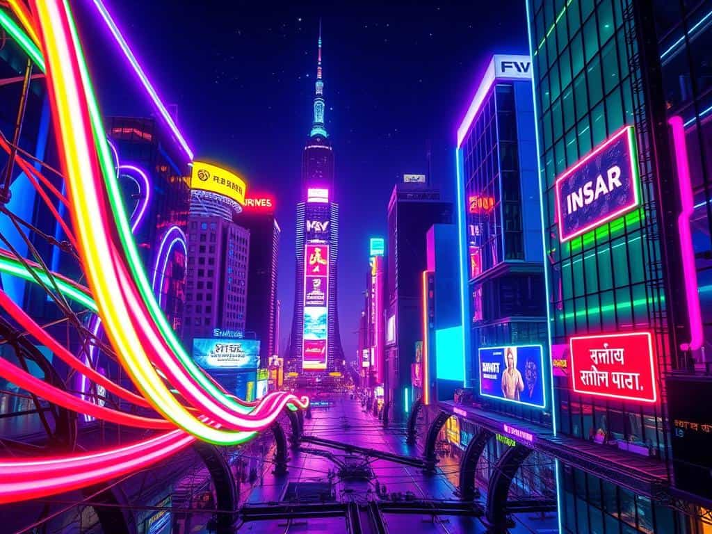 neon aesthetics