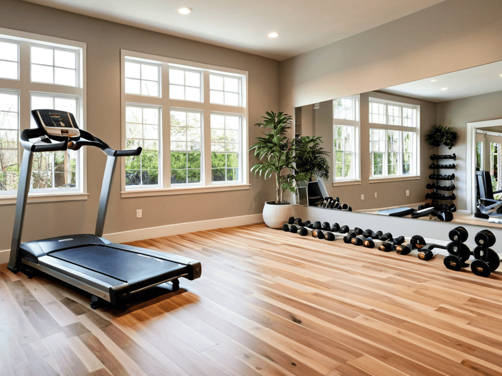 Home gym setup guide illustration