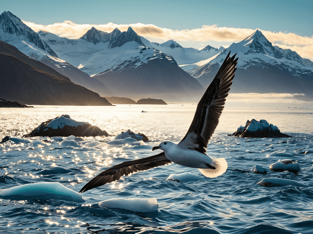 Antarctica via Falklands scenic cruise ship