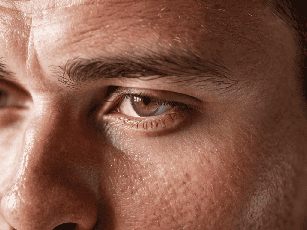 Foundation for Men natural makeup