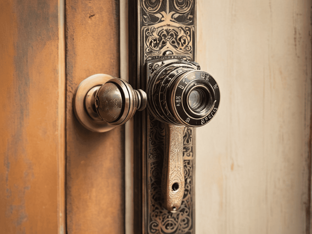 Vintage Hardware Revival door handle