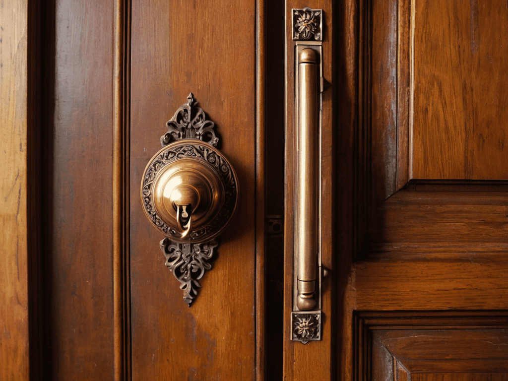 Vintage Hardware Revival door handle