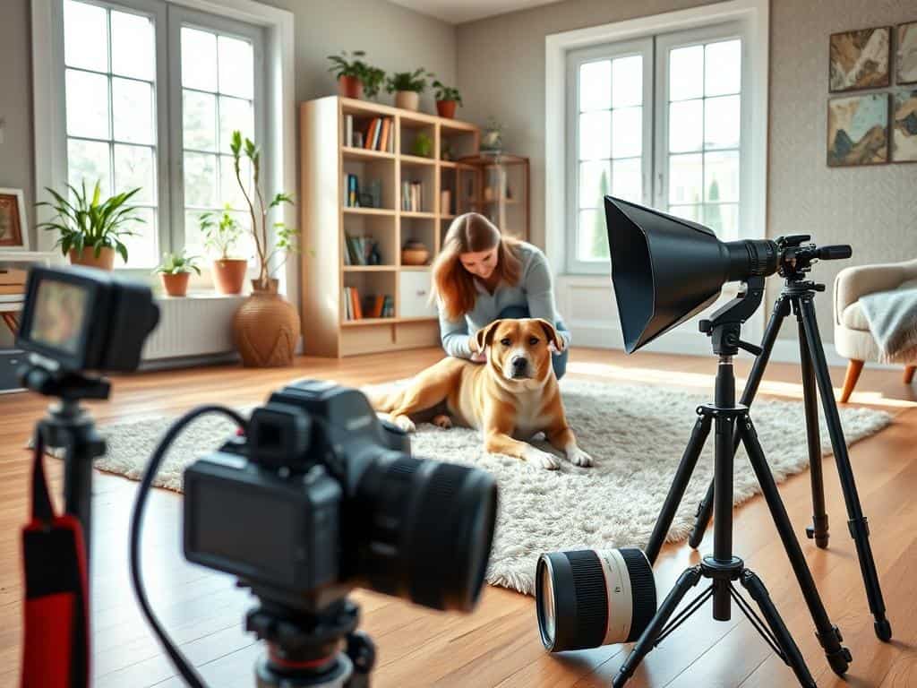 choosing the right location for pet photography