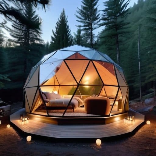 Under the dome: top Biosphere glamping experiences