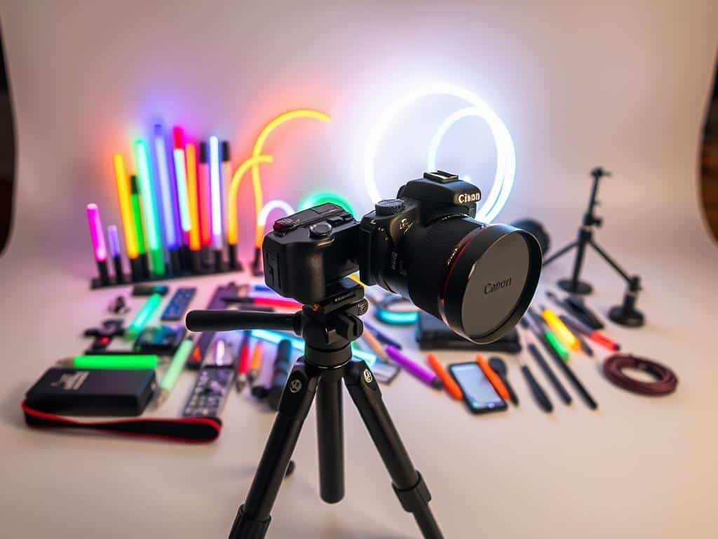 light painting equipment