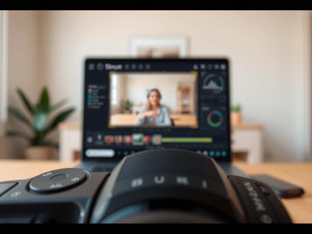 AI background blur tool image editing