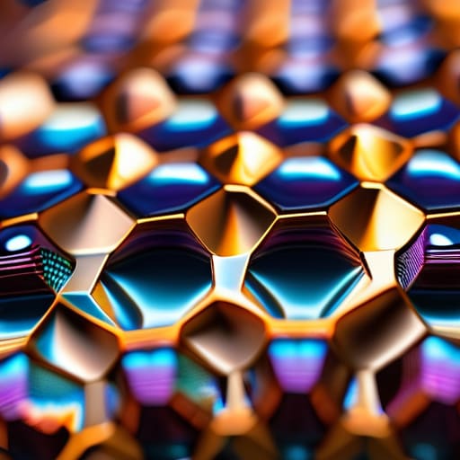 Anodic Oxide Layer Cell Topography micrograph.