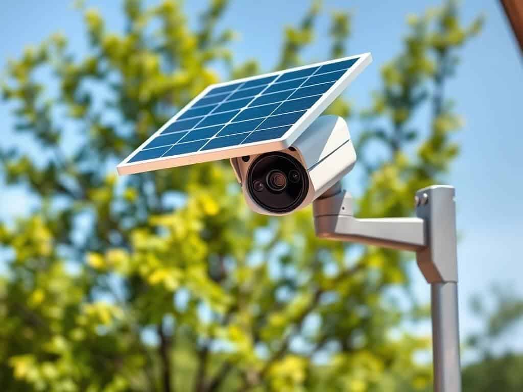 Solar-Powered Security Cameras