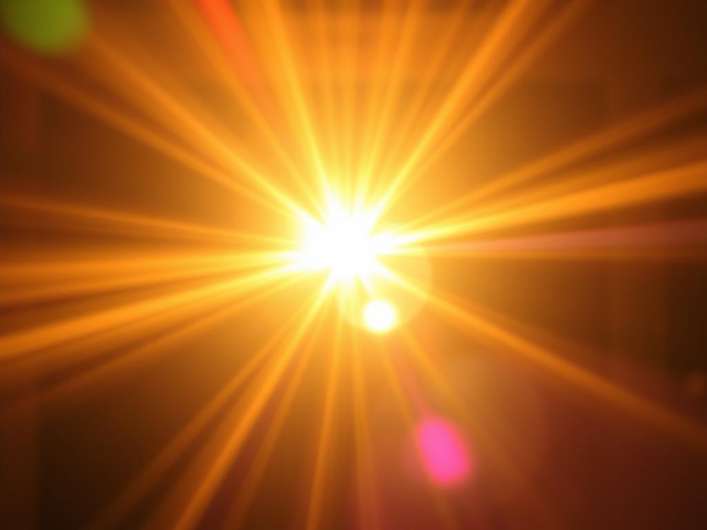 creative lens flare