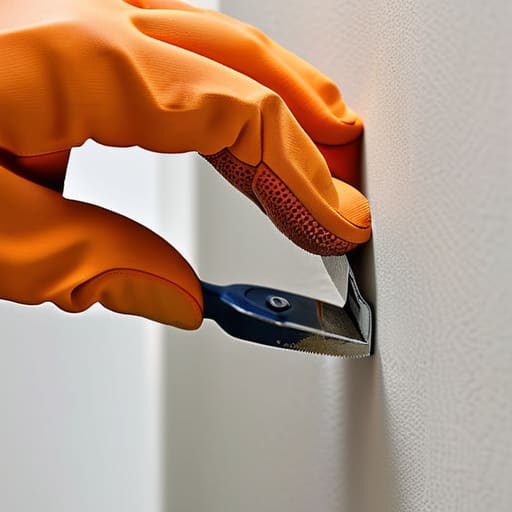 How to repair a dry wall hole.